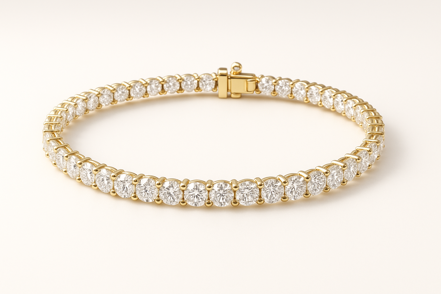 Yellow Gold Diamond Bracelet