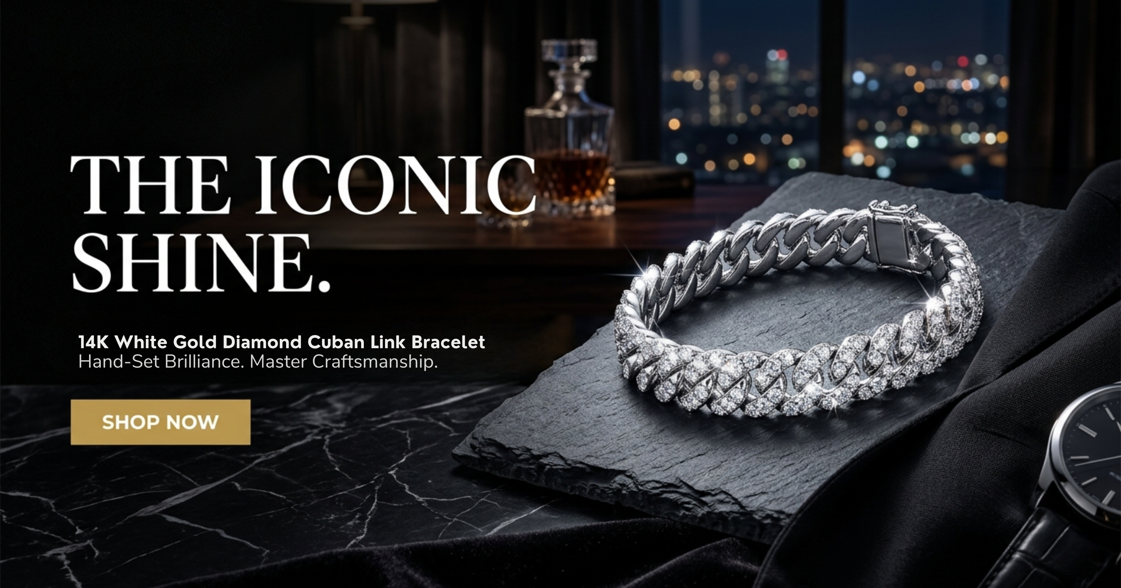 Diamond Cuban Link Bracelet