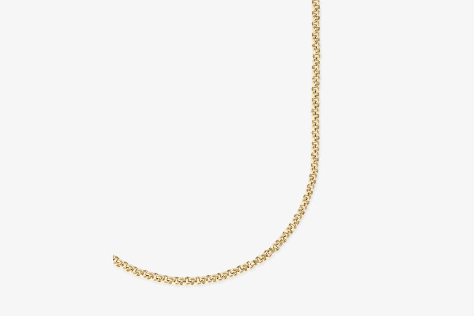 Signature Yellow Gold 21" Belcher Chain