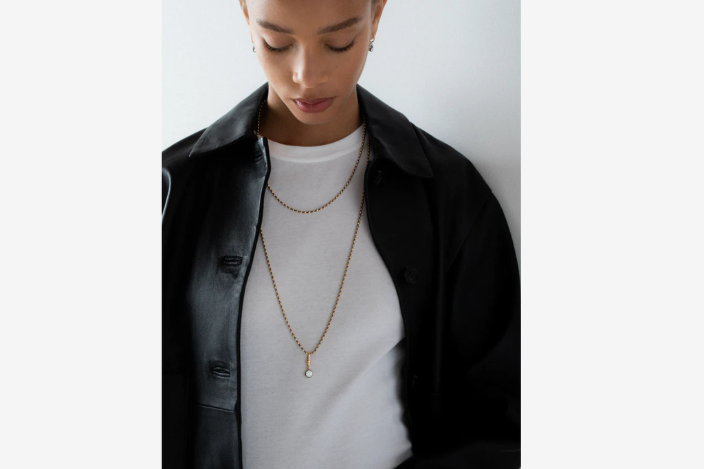 Ball n Chain 1.70ct Diamond Pendant