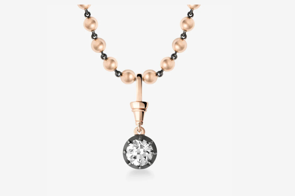 Ball n Chain 1.70ct Diamond Pendant