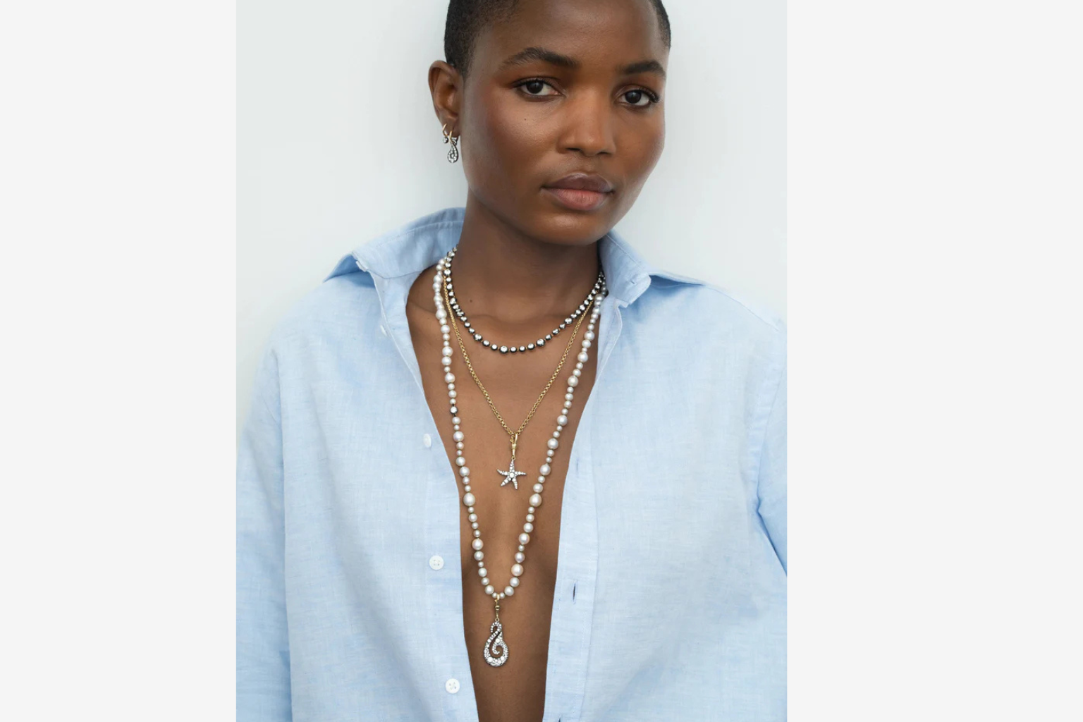 Beaches Pearl & 0.40ct Diamond 30" Necklace