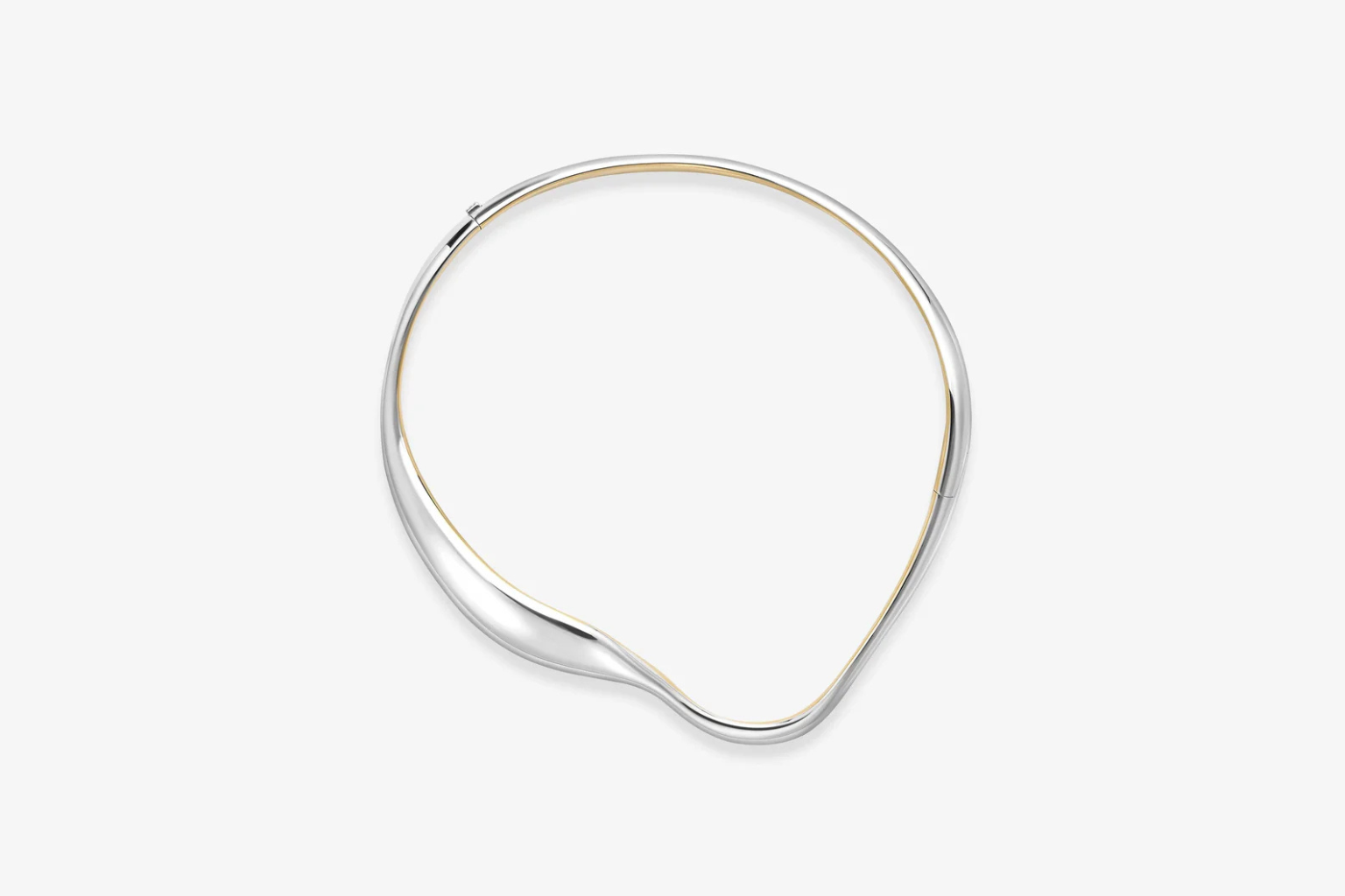 Rush Hour 'Til Late White & Yellow Gold Torque