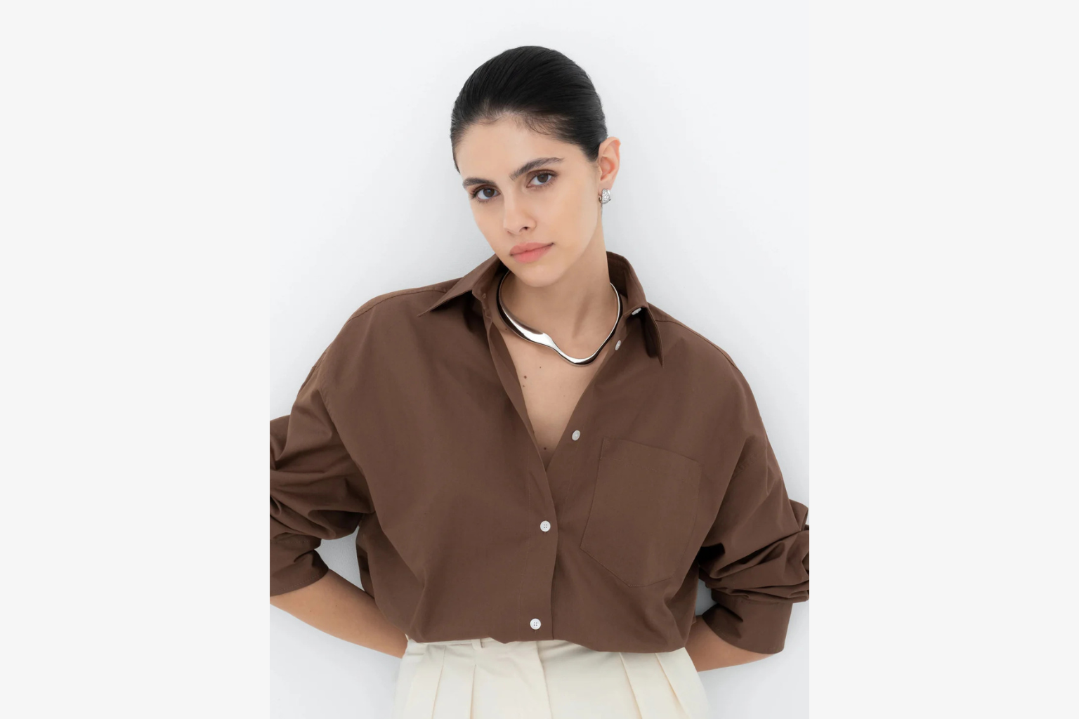 Rush Hour 'Til Late White & Yellow Gold Torque