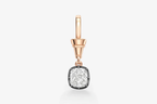 Ball n Chain 1.91ct Cushion Diamond Pendant