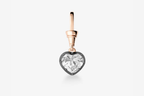 Ball n Chain 2.01ct Heart-Shaped Diamond Pendant