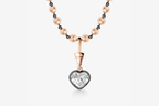 Ball n Chain 2.01ct Heart-Shaped Diamond Pendant