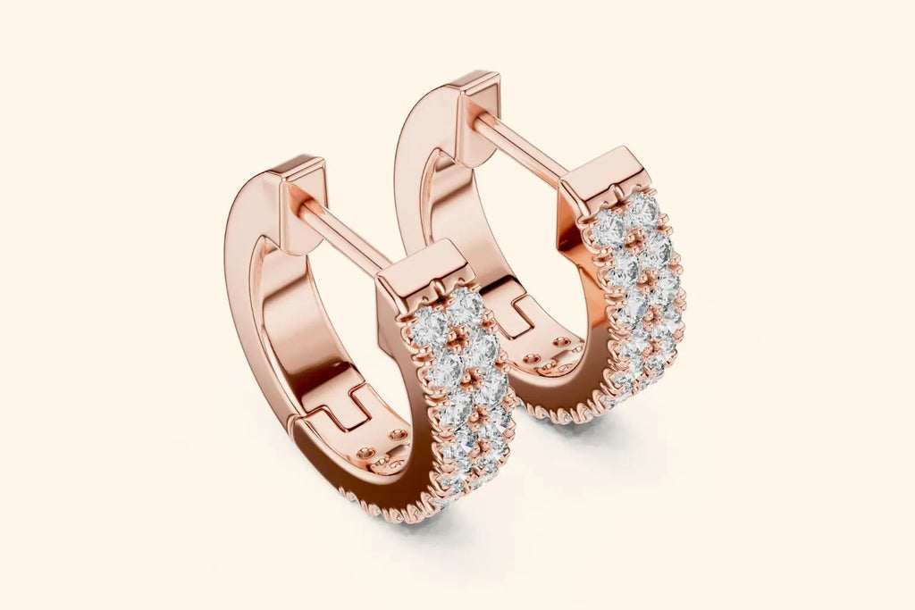 Rose Gold Earring 2