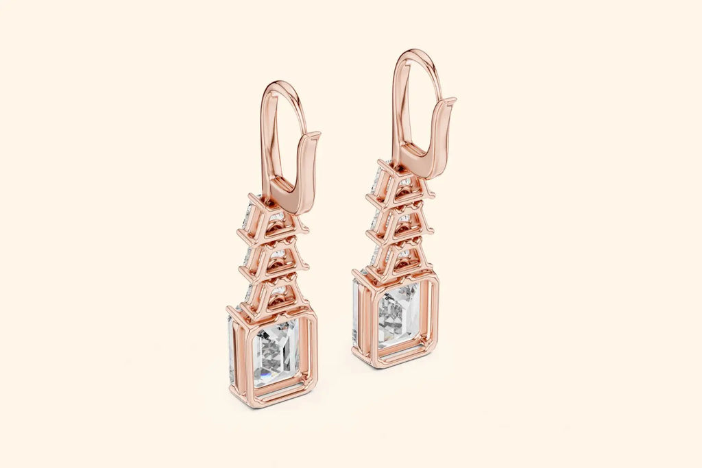Rose Gold Earring