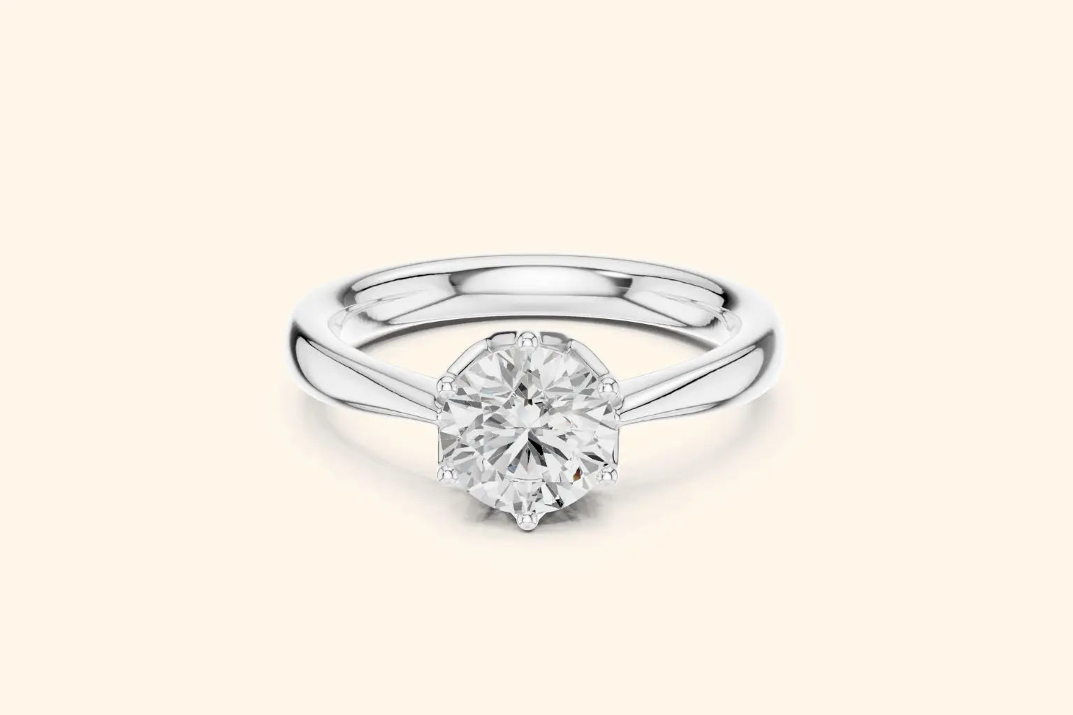 An Elegant Oval Diamond