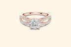 Luxury rose gold wedding Ring 4
