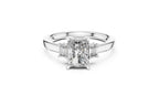 Elegant Radiant Diamond Ring
