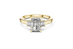 Elegant Radiant Diamond Ring