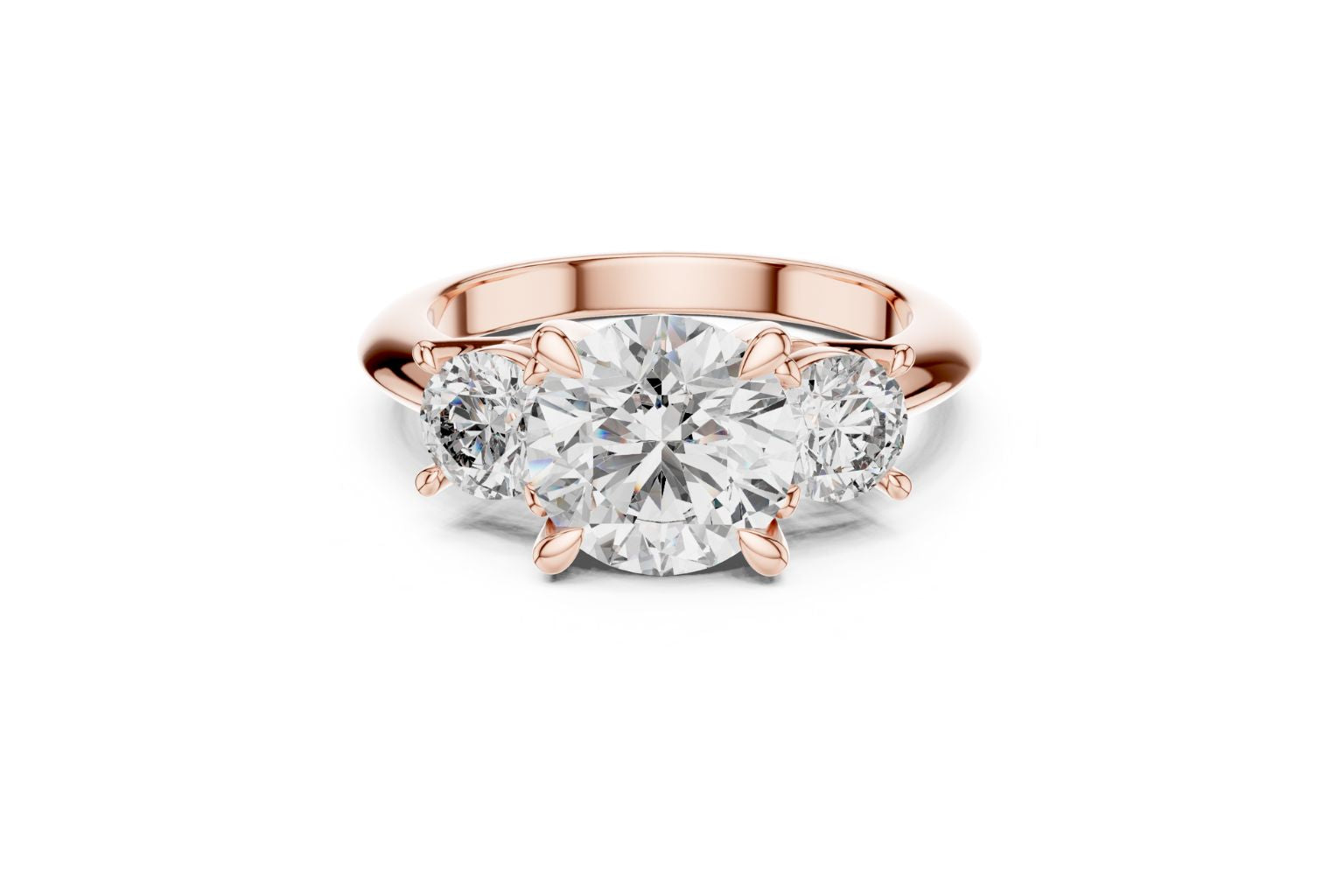 Moissanite Women Engagement Ring