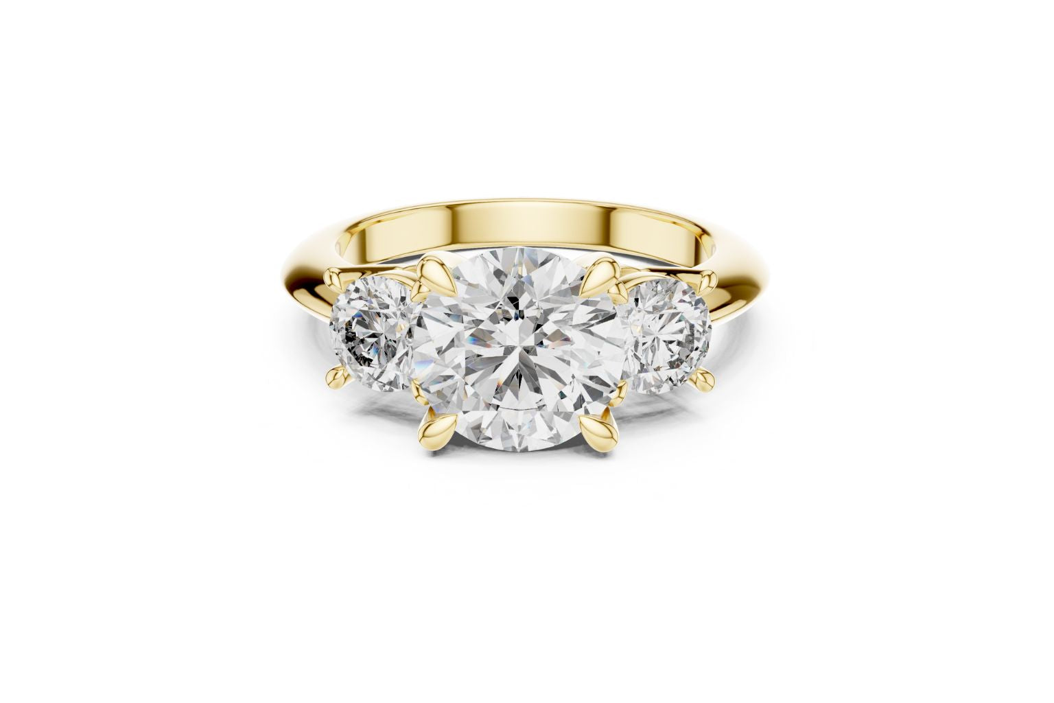 Moissanite Women Engagement Ring