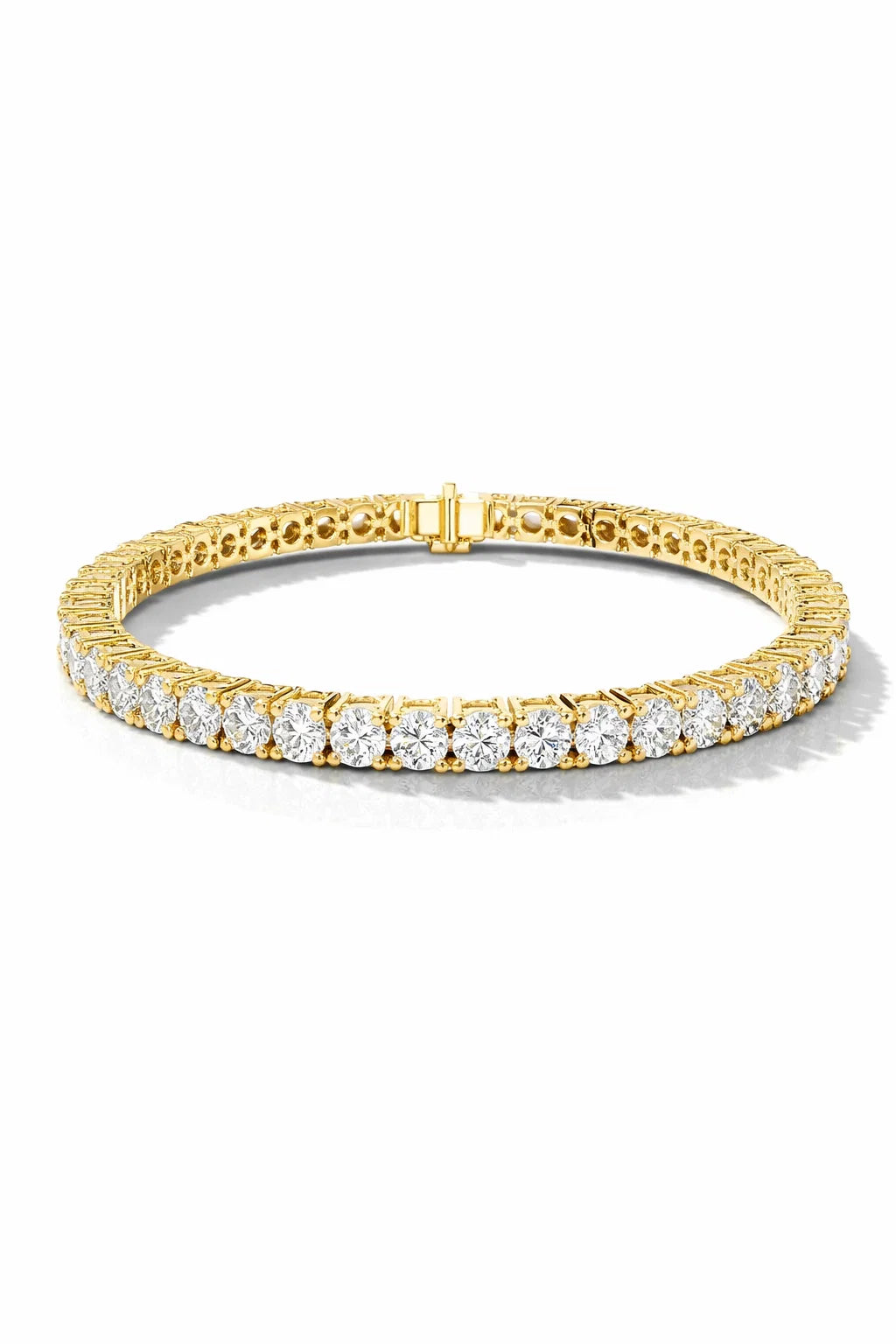 Round Brilliant Diamond Tennis Bracelet
