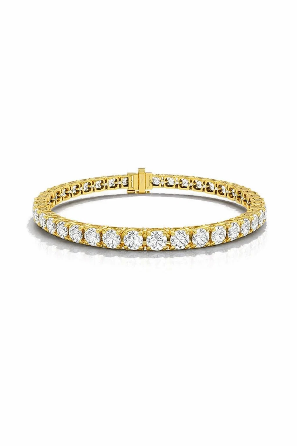 Round Diamond Tennis Bracelet