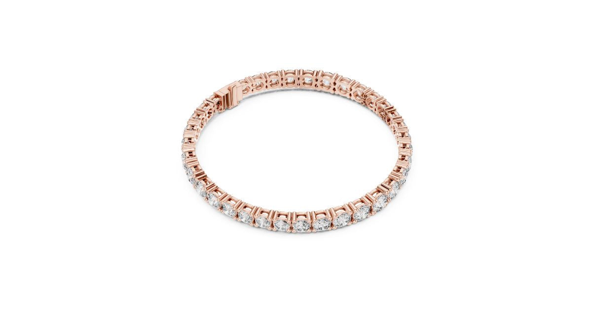 Rose Gold Pearl Layered