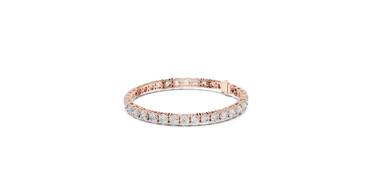 Rose Gold Pearl Layered