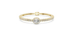 Oval Diamond Center Stone Bracelet