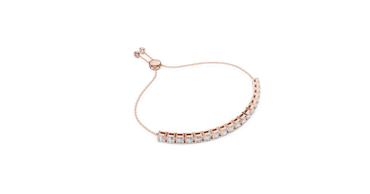 Diamond Bolo Bracelet