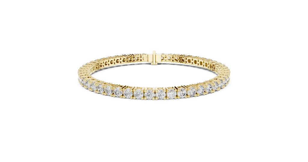 Round Brilliant Diamond Tennis Bracelet