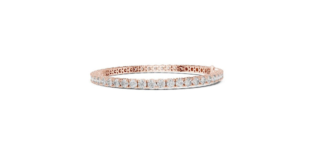 Round Brilliant Diamond Tennis Bracelet