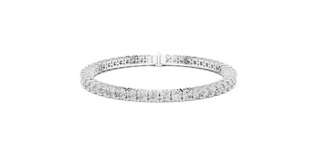Round Brilliant Diamond Tennis Bracelet