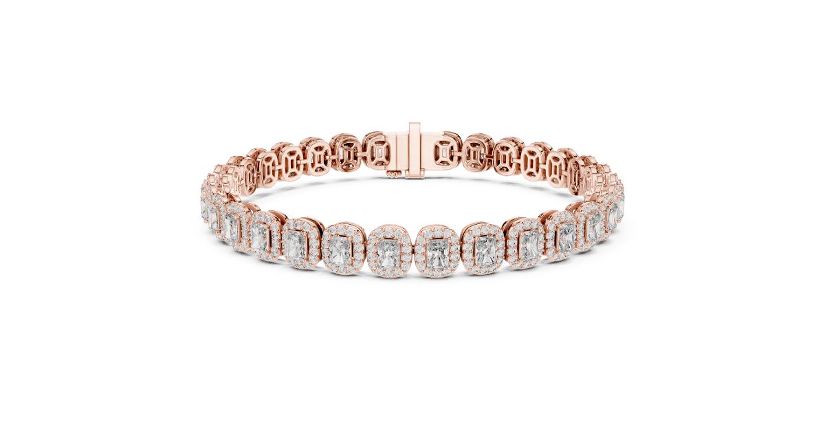 Emerald Cut Tennis Bracelet