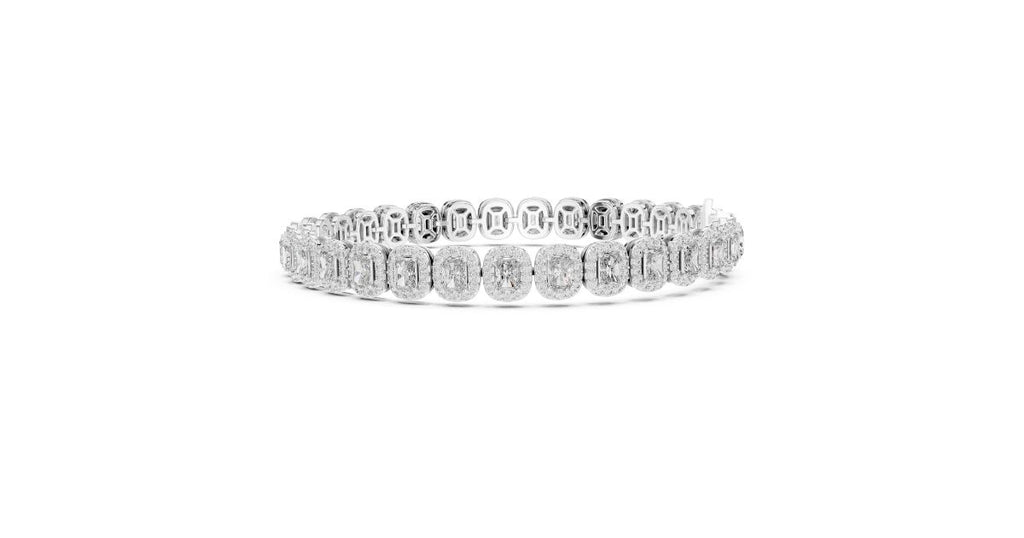Emerald Cut Tennis Bracelet