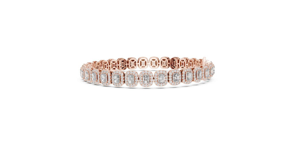 Emerald Cut Tennis Bracelet