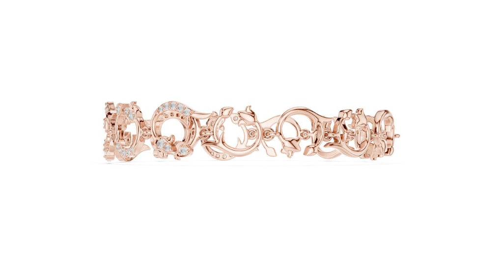 Flower Bracelet Diamond