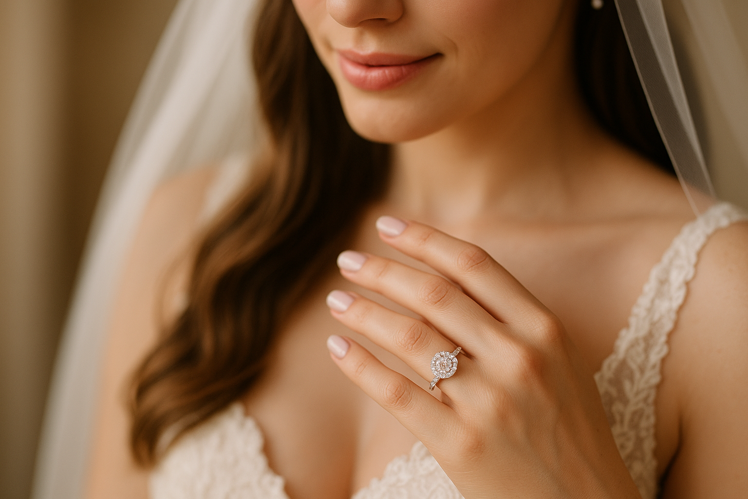 Bride Model - Close-up Hand Shot