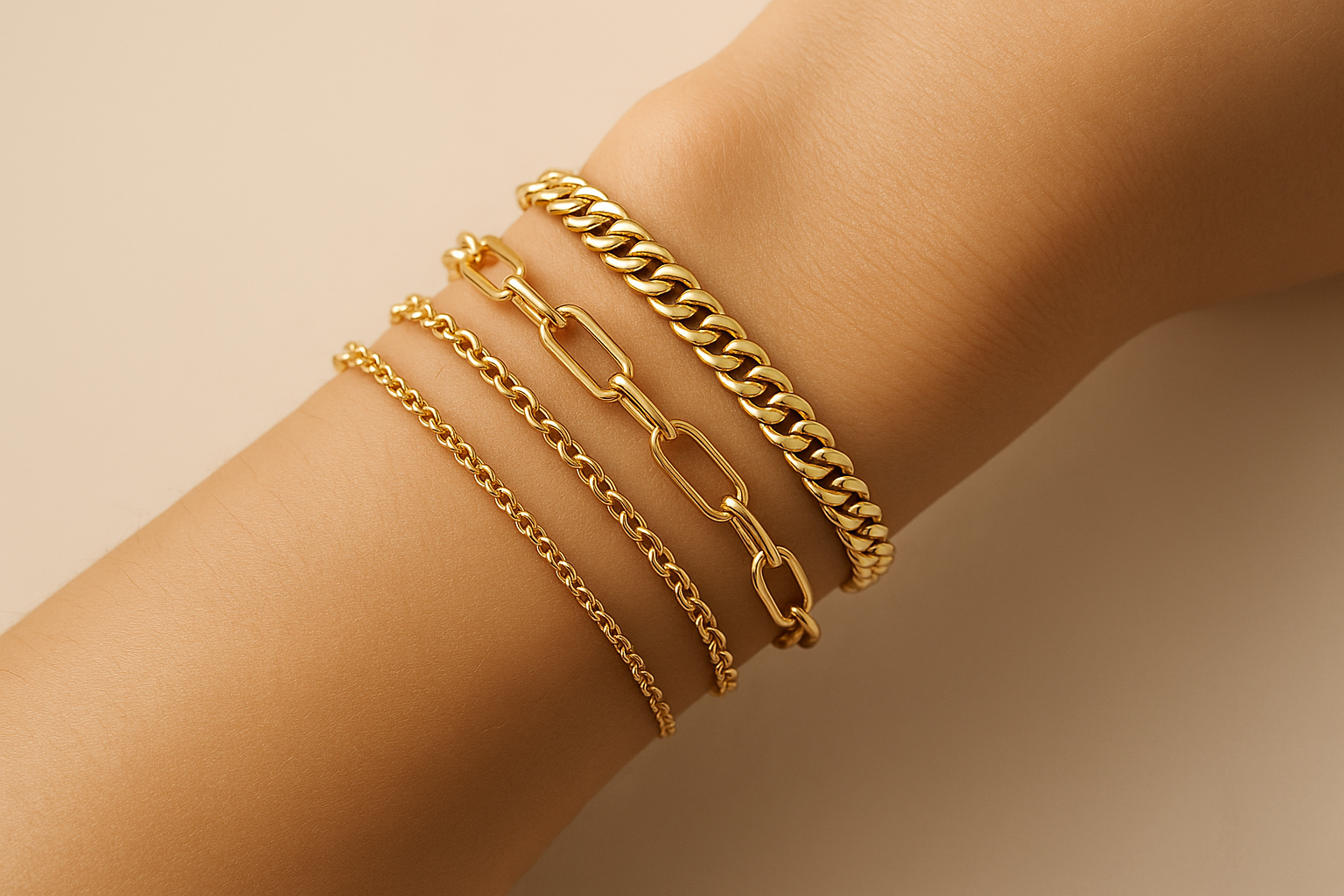 Layered Bracelets Lifestyle Shot