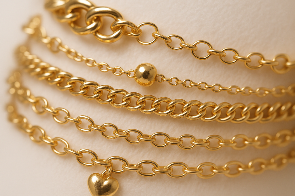 Layered Bracelet Detail Close-up