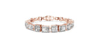 Emerald Cut Diamond Tennis Bracelet