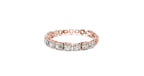 Emerald Cut Diamond Tennis Bracelet