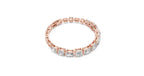 Emerald Cut Diamond Tennis Bracelet