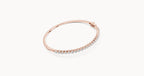 Elegant Half-tennis Diamond Bangle