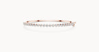 Elegant Half-tennis Diamond Bangle