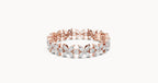 Marquise Flower Diamond Tennis Bracelet