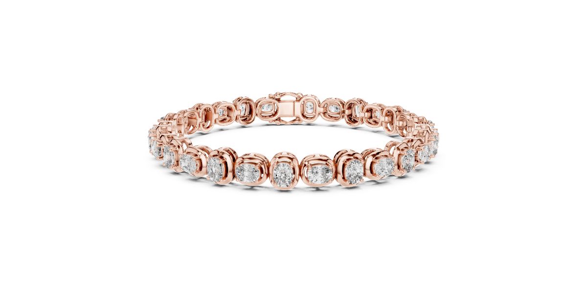 Cushion Cut Tennis Bracelet