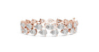 Pear-Shaped Diamond Tennis Bracelet
