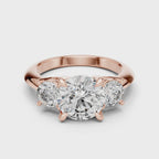 Moissanite Women Engagement Ring
