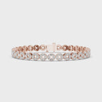 Diamond Tennis Bracelet | Luxury Bezel Design