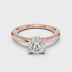Solitaire Engagement Diamond Ring