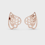 butterfly design stud earrings