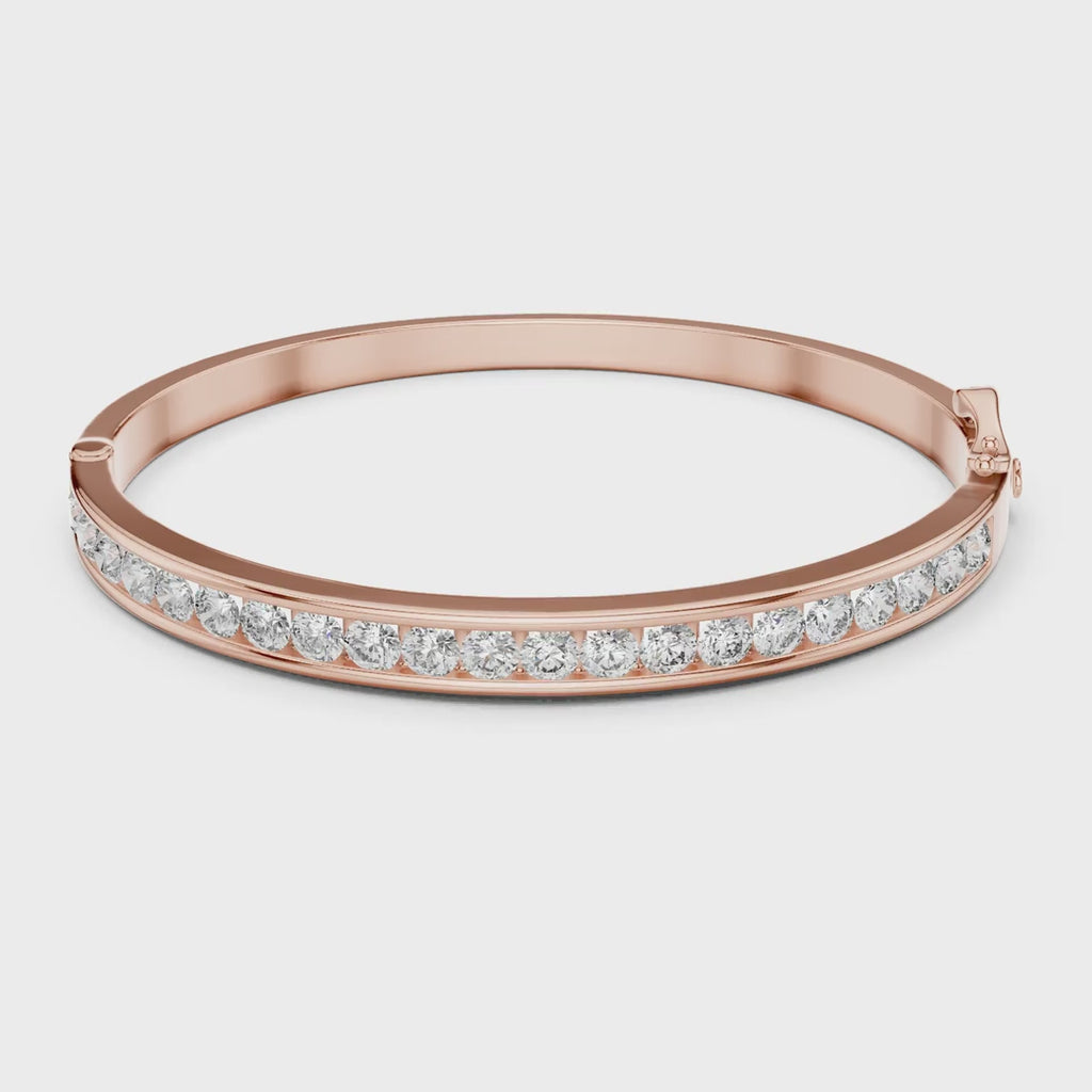 Diamond Bangle Bracelet