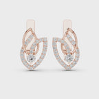 Diamond Hoop Earrings