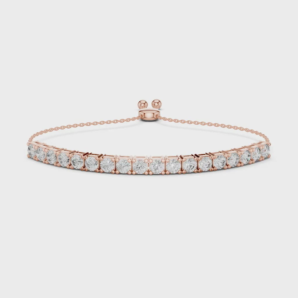 Diamond Bolo Bracelet